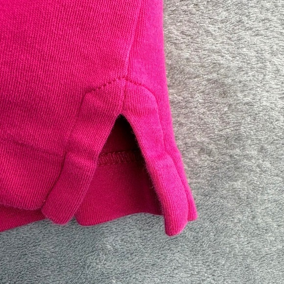 Lands End Mens XL Pink Polo Shirt Short Sleeve Collared Preppy Minimalist Casual - Picture 4 of 10